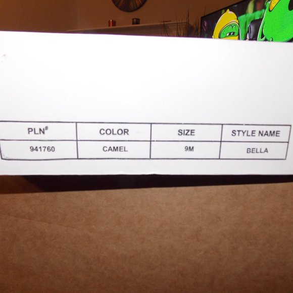 Bijou Camel Color Size 9M Women's-Preowned - Picture 6 of 15